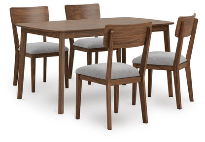 Tameride Dining Table and 4 Chairs (Set of 5)