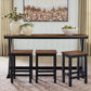 Wildenauer Counter Height Dining Table and 3 Barstools Set