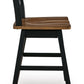 Wildenauer Counter Height Swivel Barstool