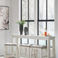 Robbinsdale Counter Height Dining Table and 3 Barstools Set