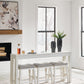 Robbinsdale Counter Height Dining Table and 3 Barstools Set