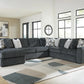 Midnight-Madness 4-Piece Sectional with Chaise