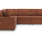 Modmax 5-Piece Next-Gen Nuvella™ Performance Fabric Modular Sectional