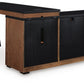 Kallari Credenza with Desk Return