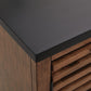 Kallari Credenza with Desk Return