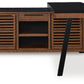 Kallari Credenza with Desk Return