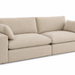 Siena 2-Piece Linen Modular Loveseat