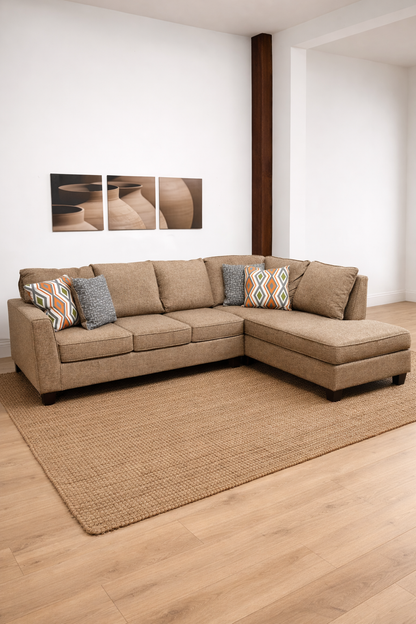Linda 2-Piece Sectional with Chaise