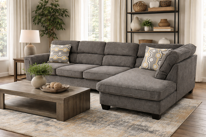 Bruce 2-Piece Sectional Sofa with Chaise