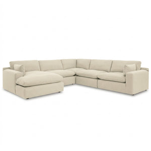 Elyza 5-Piece Sectional with LAF Chaise