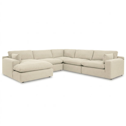 Elyza 5-Piece Sectional with LAF Chaise