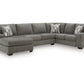Grayson 3-Piece Sectional with Chaise