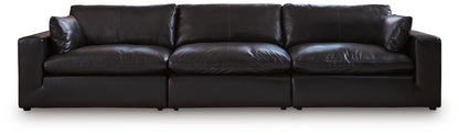 Verona 3-Piece Leather Modular Sofa