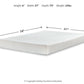 Chime 8 Inch Memory Foam Mattress in a Box