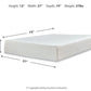 Chime 12 Inch Memory Foam Mattress in a Box