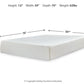 Chime 12 Inch Memory Foam Mattress in a Box