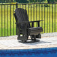 Hyland wave Outdoor Swivel Glider Chair