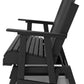 Hyland wave Outdoor Glider Loveseat