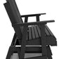 Hyland wave Outdoor Glider Loveseat