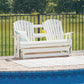 Hyland wave Outdoor Glider Loveseat