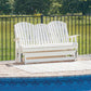 Hyland wave Outdoor Glider Loveseat