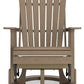Hyland wave Outdoor Swivel Glider Chair