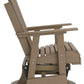 Hyland wave Outdoor Swivel Glider Chair