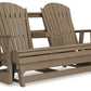 Hyland wave Outdoor Glider Loveseat