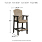 Fairen Trail Barstool (Set of 2)