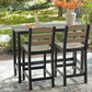 Shoreline Beach Outdoor Counter Table and 2 Barstools