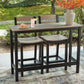 Shoreline Beach Outdoor Counter Table and 2 Barstools