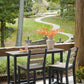 Shoreline Beach Outdoor Counter Table and 2 Barstools