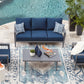 Gali Outdoor Sofa/Chairs/Table Set (Set of 4)