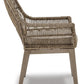 Beach Front Arm Chair with Cushion (Set of 2)