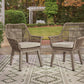 Beach Front Arm Chair with Cushion (Set of 2)