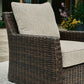 Brook Ranch Outdoor Lounge Chair with Cushion