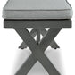 Elite Park Outdoor Bench with Cushion