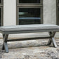 Elite Park Outdoor Bench with Cushion