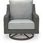 Elite Park Outdoor Swivel Lounge with Cushion