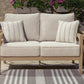 Hallow Creek Outdoor Loveseat with Cushion