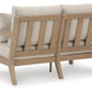 Hallow Creek Outdoor Loveseat with Cushion