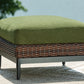 Horizon Hall Outdoor Ottoman with Cushion