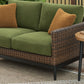Horizon Hall Outdoor Loveseat with Cushion