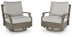 Rainier Ranch Outdoor Swivel Glider Chair with Cushion image