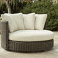 Kimora Outdoor Swivel Lounge Chair with Cushion
