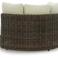 Kimora Outdoor Swivel Lounge Chair with Cushion