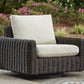 Kimora Outdoor Swivel Lounge Chair
