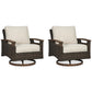 Paradise Trail Outdoor Loveseat, Lounge Chairs and Fire Pit Table