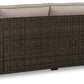 Coastline Bay Outdoor Loveseat with Cushion