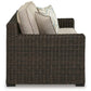 Coastline Bay Outdoor Loveseat with Cushion